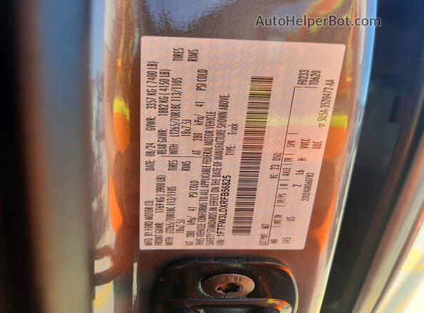 1FTFW3LDXRFB56825 2024 FORD F150 Серый Вид подкапотного пространства