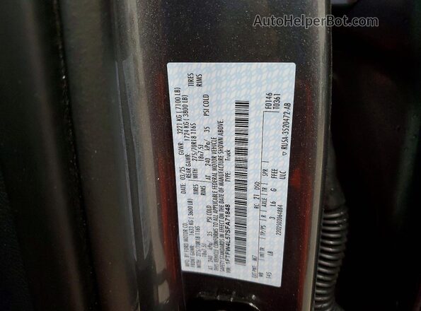 1FTFW4L57SFA71848 2025 FORD F150 Gray Vista del compartimento del motor