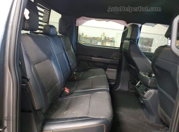 1FTFW4L57SFA71848 2025 FORD F150 Gray Vista de los asientos traseros