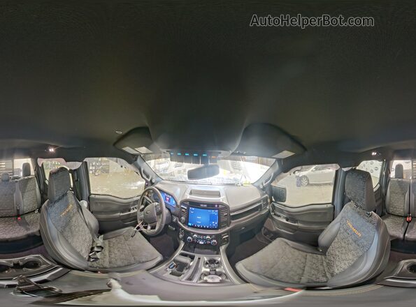 1FTFW4L57SFA71848 2025 FORD F150 Gray Vista de la etiqueta del VIN