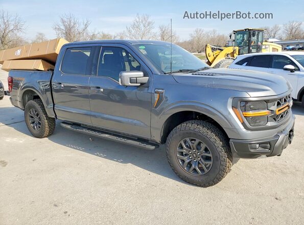 1FTFW4L57SFC29105 2025 FORD F150 Серый Передняя правая четверть