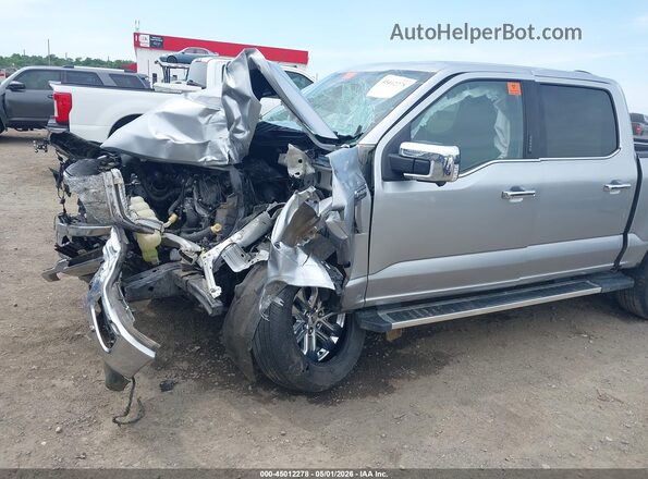 1FTFW5L54RFC19342 2024 FORD F150 Серебряный Панорамный вид салона 360°