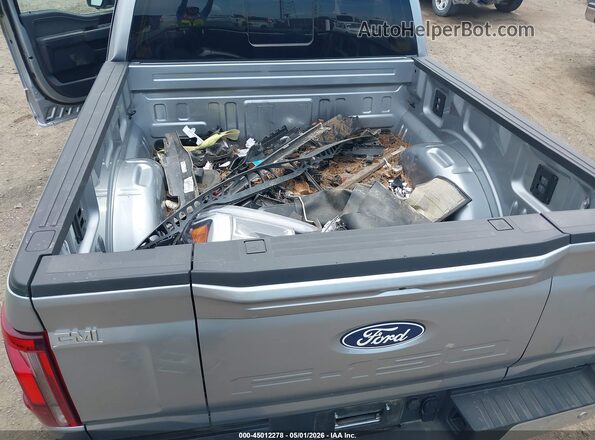 1FTFW5L54RFC19342 2024 FORD F150 Серебряный Вид щитка приборов