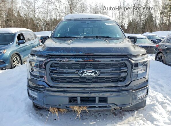 1FTFW5LD4RFB67329 2024 FORD F150 Black Front view