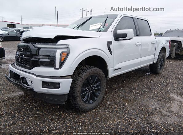 1FTFW5LD9SFB68157 2025 FORD F150 Серый Передняя левая четверть
