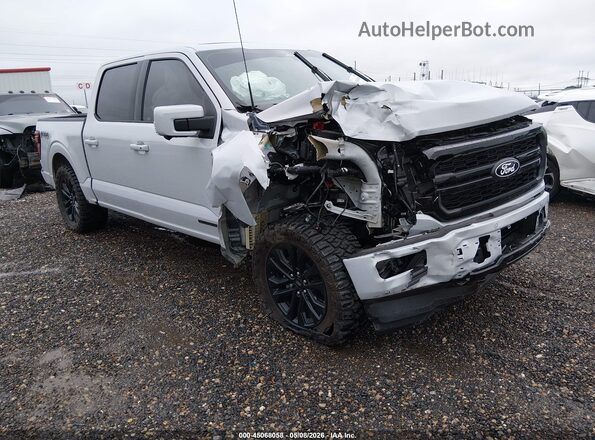 1FTFW5LD9SFB68157 2025 FORD F150 Серый Передняя правая четверть