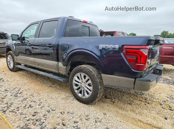1FTFW6L85SFC47155 2025 FORD F150 Синий Задняя левая четверть