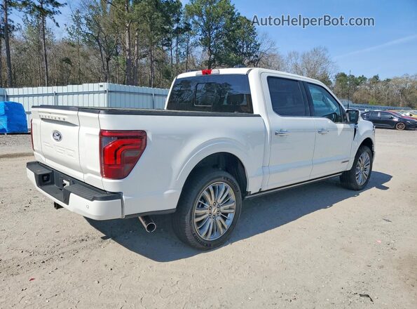 1FTFW7LD3RFB84599 2024 FORD F150 White Trasero derecho