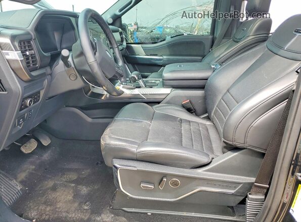 1FTFW7LD3SFB32105 2025 FORD F150 Черный Вид салона спереди