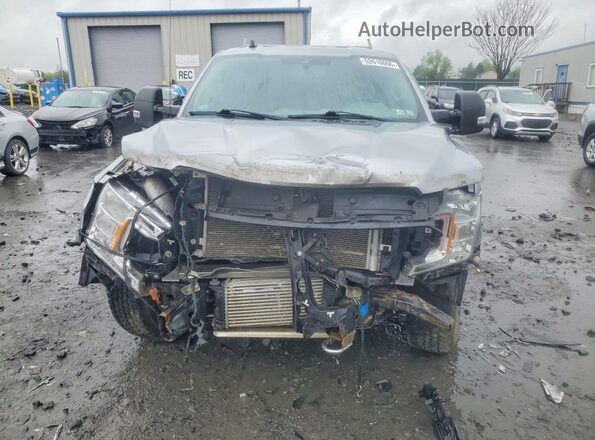 1FTFX1E43LKD30604 2020 FORD F150 Silver Front view