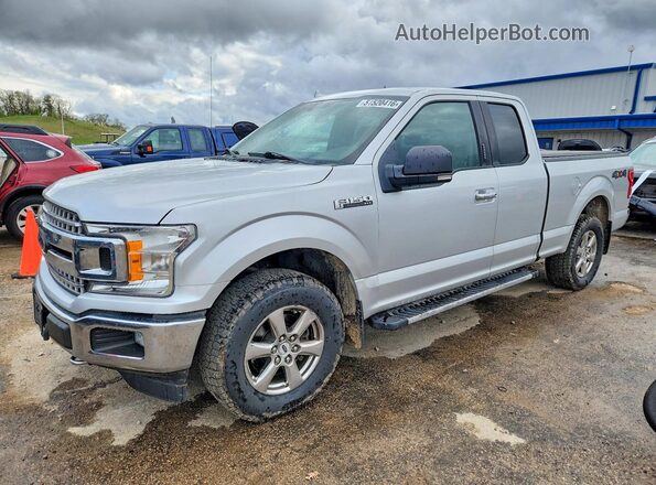 1FTFX1E54JKD26468 2018 FORD F150 Серый Передняя левая четверть