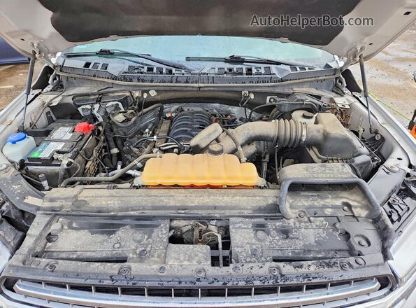 1FTFX1E54JKD26468 2018 FORD F150 Серый Вид задней части салона