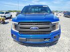 2018 Ford F150 Super Cab Синий vin: 1FTFX1E59JFB73434