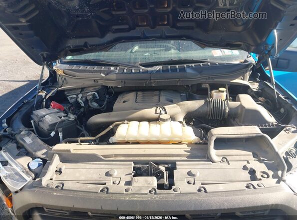 1FTFX1E83MFA44930 2021 FORD F150 Синий Вид сзади