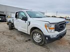2021 Ford F150 Super Cab White vin: 1FTFX1E87MFC64782