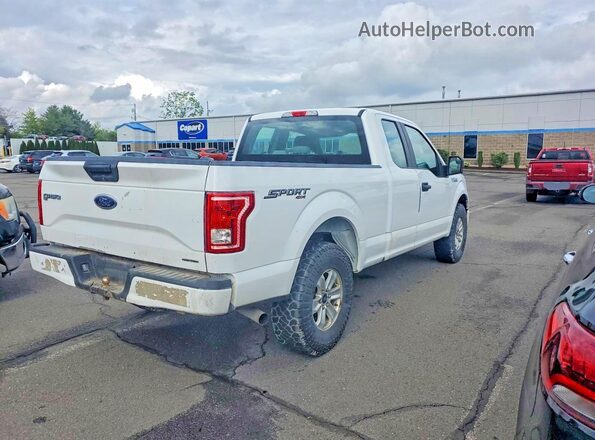 1FTFX1EF0GFD01352 2016 FORD F150 Белый Задняя правая четверть