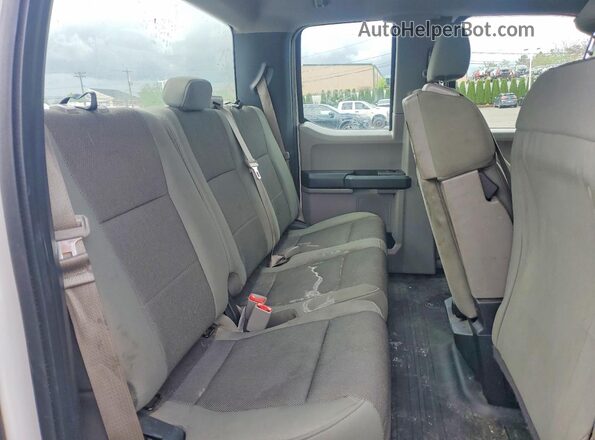 1FTFX1EF0GFD01352 2016 FORD F150 Белый Вид задних сидений