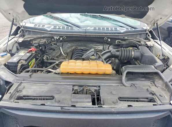 1FTFX1EF0GFD01352 2016 FORD F150 Белый Вид задней части салона
