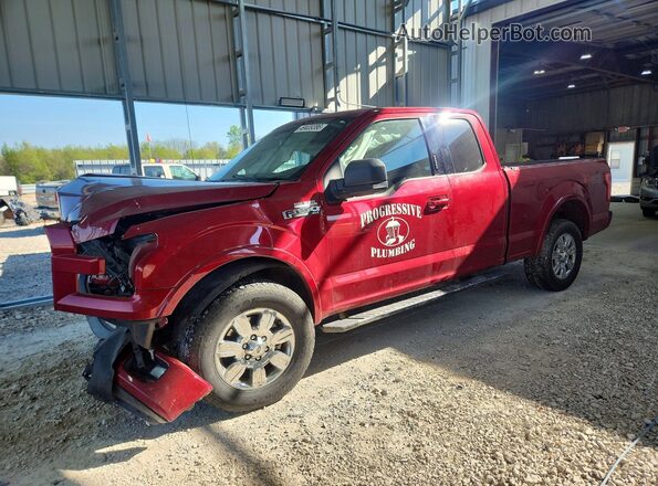 1FTFX1EF2HKE15927 2017 FORD F150 Red Przód lewy