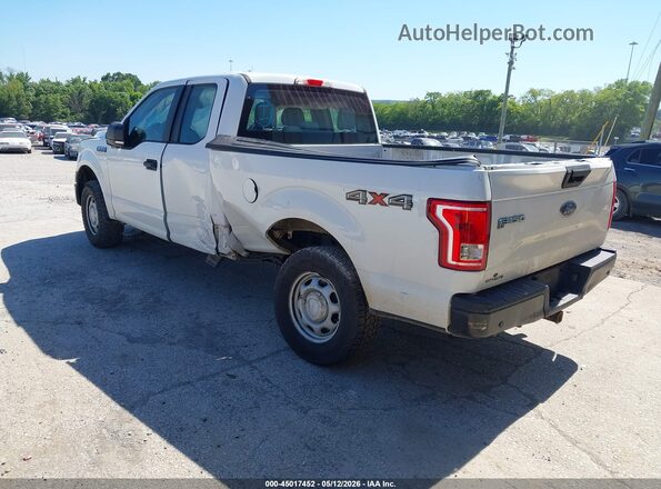 1FTFX1EF7HFC06045 2017 FORD F150 Белый Задняя левая четверть