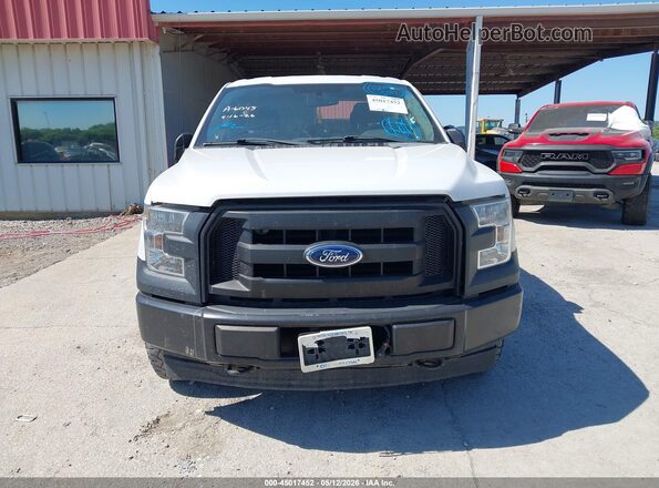 1FTFX1EF7HFC06045 2017 FORD F150 Белый Вид задней части салона