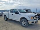 2018 Ford F150 Super Cab White vin: 1FTFX1EG1JKF27858