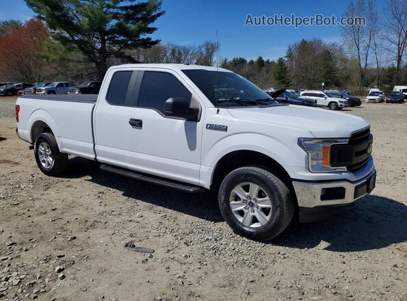 1FTFX1EG8JKD24448 2018 FORD F150 Белый Передняя правая четверть