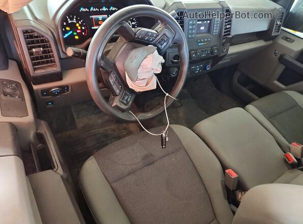 1FTMF1C52LKF11392 2020 FORD F150 White Dashboard view