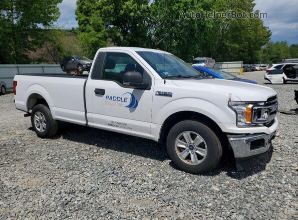 1FTMF1C56KKD08018 2019 FORD F150 White Front right