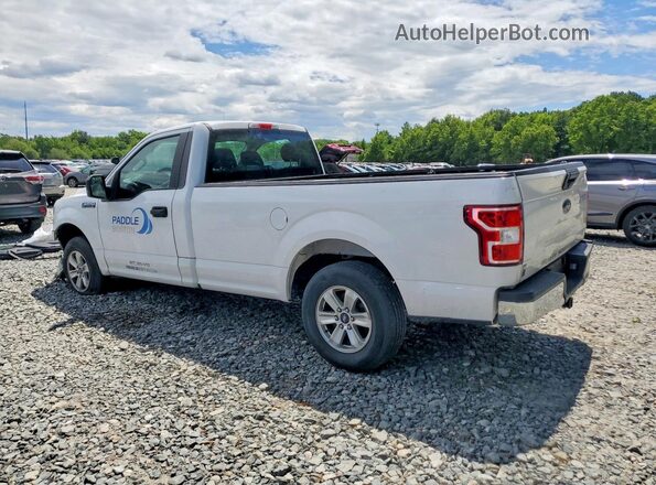 1FTMF1C56KKD08018 2019 FORD F150 White Rear left