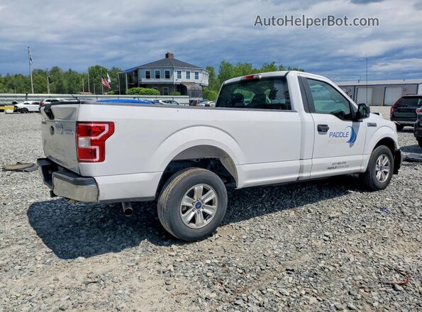 1FTMF1C56KKD08018 2019 FORD F150 White Rear right