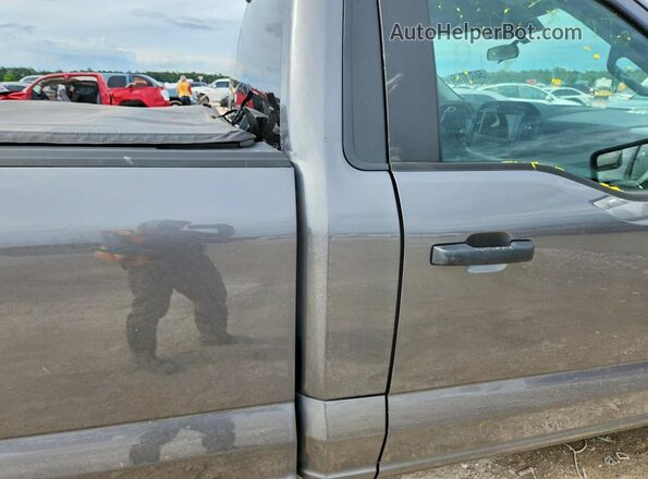 1FTMF1C59PKE73679 2023 FORD F150 Серый Вид задних сидений