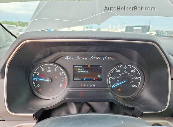 1FTMF1C59PKE73679 2023 FORD F150 Серый Вид щитка приборов
