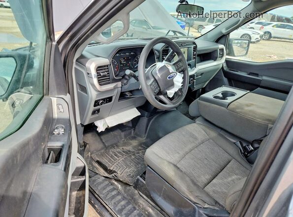 1FTMF1C59PKE73679 2023 FORD F150 Серый Вид панели приборов