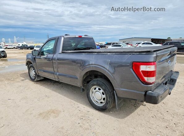 1FTMF1C59PKE73679 2023 FORD F150 Серый Задняя левая четверть
