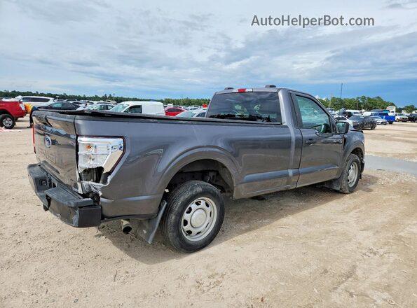 1FTMF1C59PKE73679 2023 FORD F150 Серый Задняя правая четверть