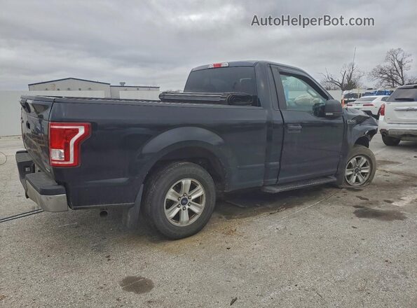 1FTMF1C81GKE02518 2016 FORD F150 Black Trasero derecho
