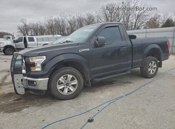 1FTMF1C81GKE02518 2016 FORD F150 Black Vista tres cuartos delantera izquierda