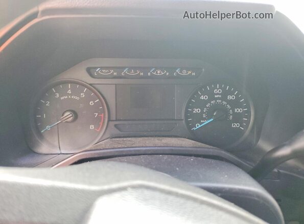 1FTMF1C81GKE59446 2016 FORD F150 Белый Вид щитка приборов