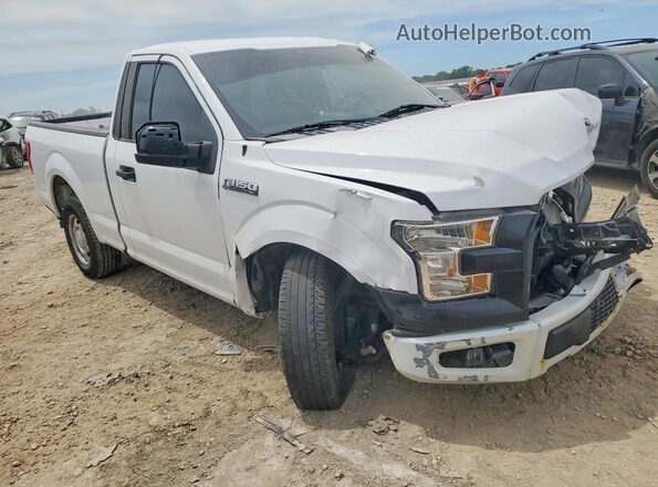 1FTMF1C81GKE59446 2016 FORD F150 Белый Передняя правая четверть