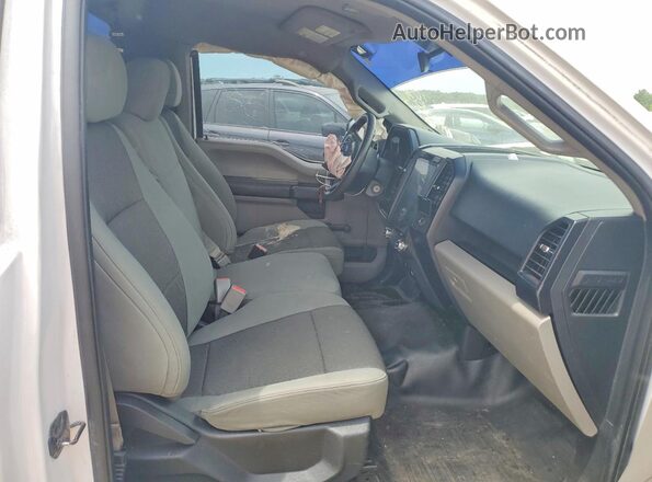 1FTMF1C81GKE59446 2016 FORD F150 Белый Вид задних сидений