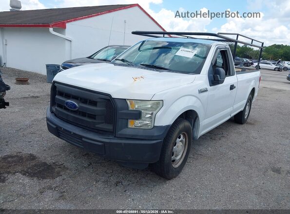 1FTMF1C82GKD08230 2016 FORD F150 Белый Передняя левая четверть