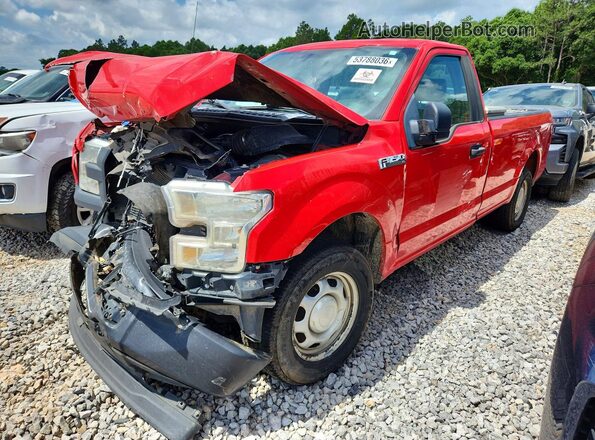 1FTMF1C82HKC14088 2017 FORD F150 Red Przód lewy
