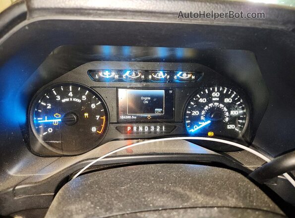 1FTMF1C86GKD27699 2016 FORD F150 White Vista del cuadro de instrumentos