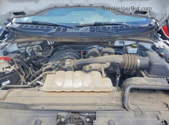 1FTMF1CB1NKD54530 2022 FORD F150 White უკანა სალონის ხედი