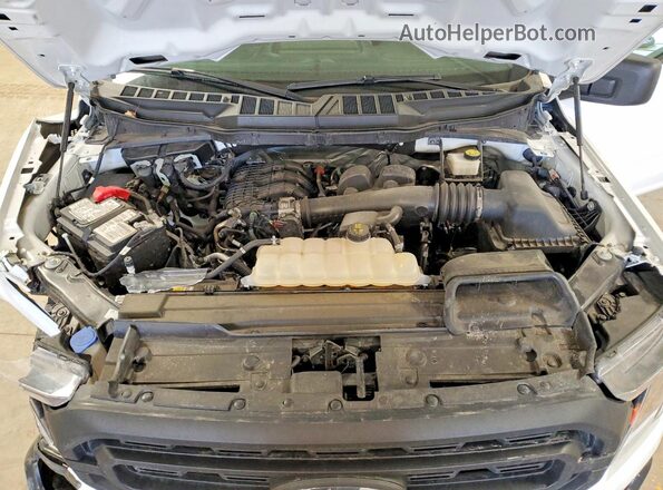 1FTMF1CB1PKE69390 2023 FORD F150 White Vista interior trasera