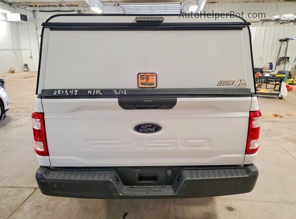 1FTMF1CB1PKE69390 2023 FORD F150 White Vista trasera