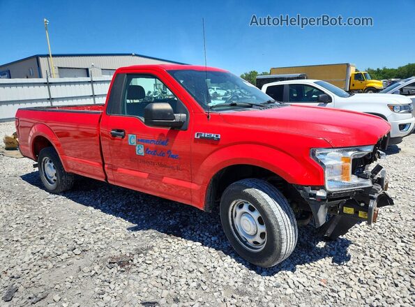 1FTMF1CB2JKC07529 2018 FORD F150 Red Delantero derecho