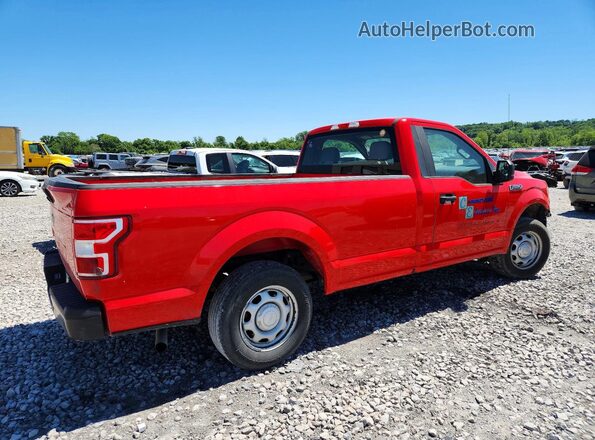 1FTMF1CB2JKC07529 2018 FORD F150 Red Trasero derecho