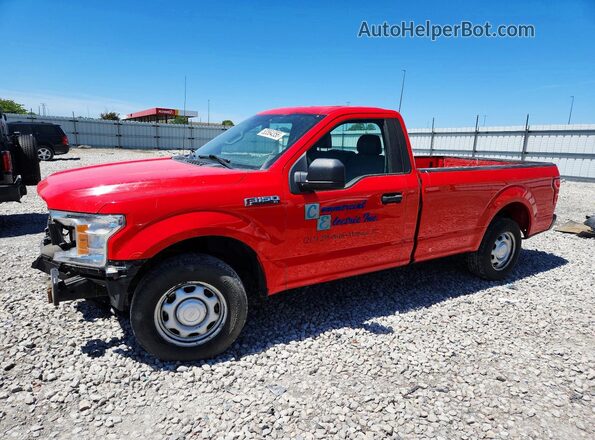1FTMF1CB2JKC07529 2018 FORD F150 Red Vista tres cuartos delantera izquierda